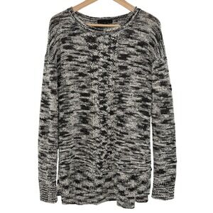 Sanctuary Marled Knit Sweater Crew Neck Long Sleeve Womens Size S